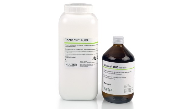 德國古莎Technovit? 4006/4006SE透明雙組份冷鑲嵌樹脂