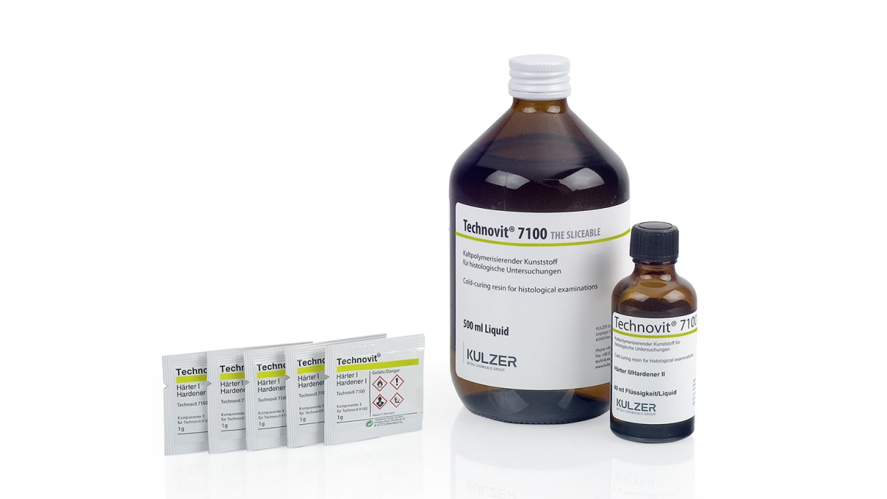 德國古莎Technovit? 7100/8100/9100微切片冷鑲嵌樹脂